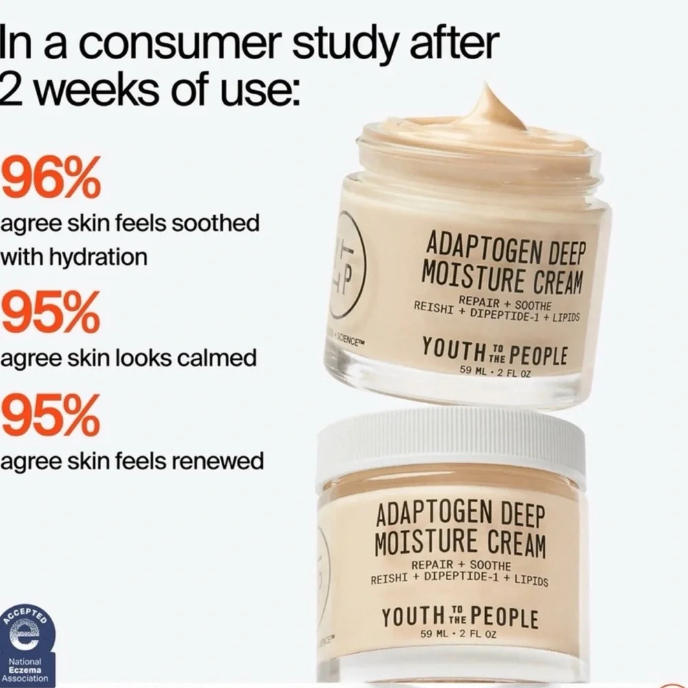 Youth to the People Adaptogen Deep
Moisture Cream (New) - Picture 3 of 5